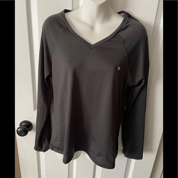 Lucky Brand fleece lined v-neck long sleeve shirt - Picture 1 of 3